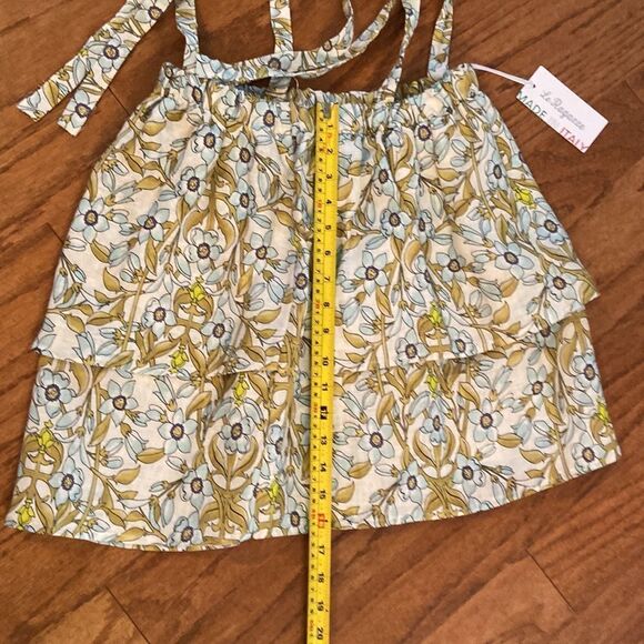 NWT Le Ragarre made in Italy linen skirt very lightweight, floral, size small. - Picture 6 of 13